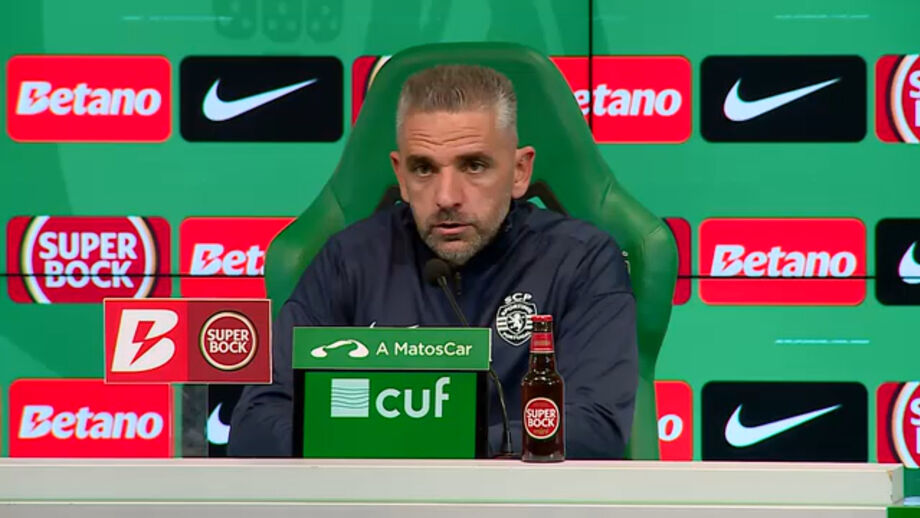 Técnico do Sporting satisfeito