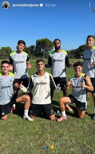St. Juste treina com a equipa B do Sporting