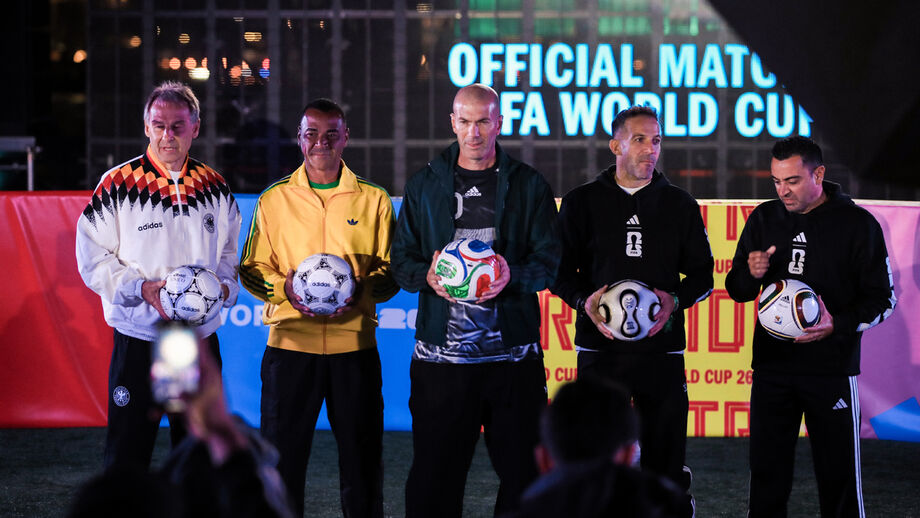 A apresentação de Trionda, bola oficial do Mundial'2026