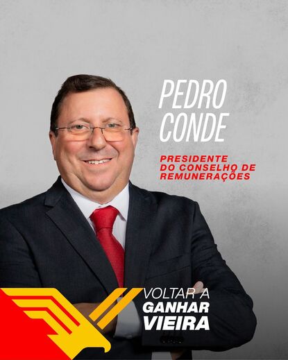 Pedro Conde, candidato à presidência do Conselho de Remunerações por Vieira