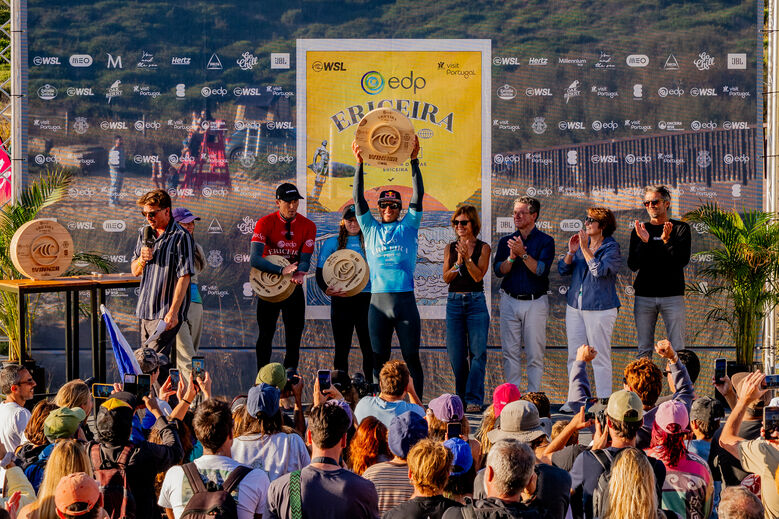 Yolanda Hopkins alcança o 3.º lugar no EDP Ericeira Pro, na Ericeira