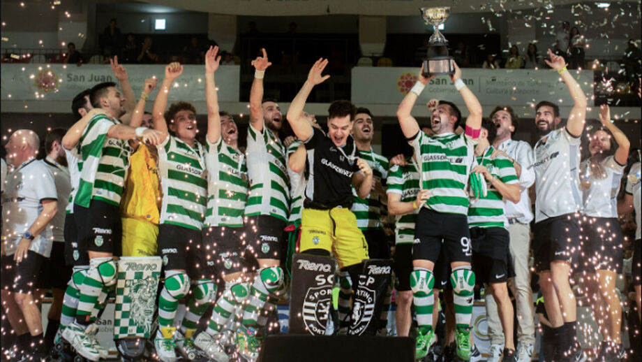 Sporting sagrou-se campeão do mundo de hóquei em patins na Argentina