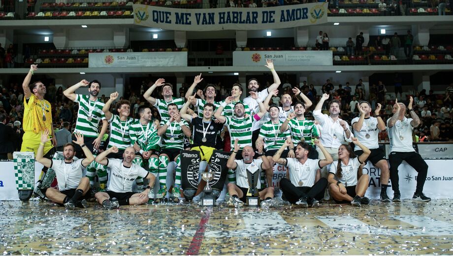 Sporting vence Barcelona e sagra-se campeão mundial de hóquei em patins em San Juan