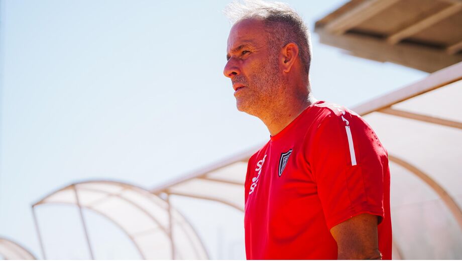 Sérgio Fonseca já assumiu o treino da tarde em Viseu