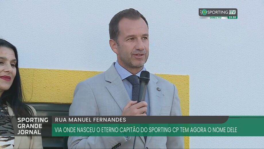 Frederico Varandas fez um curto discurso