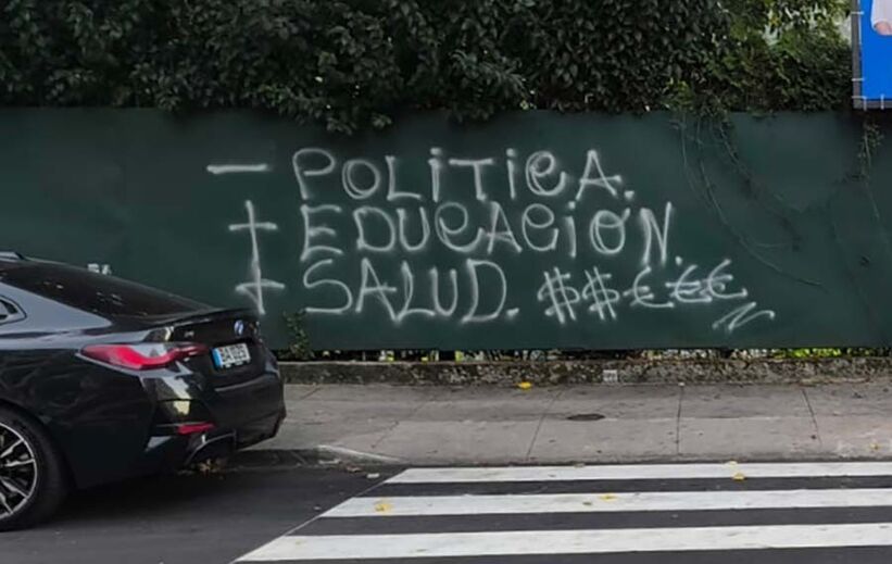 Vedação da Academia do V. Guimarães vandalizada