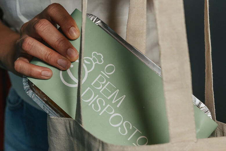 Linha de comida caseira 'O Bem Disposto' para Take-Away