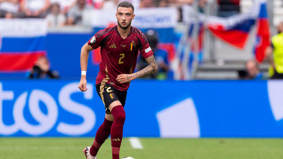 Debast ao serviço da seleção belga