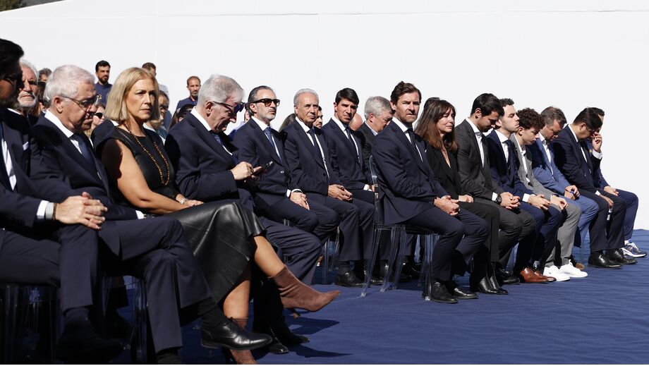 Homenagem a Jorge Costa no Centro de Treinos do Olival