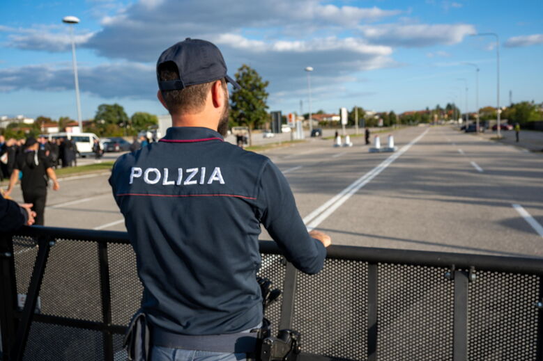 Polícia italiana em Udine reforça segurança para jogo Itália-Israel