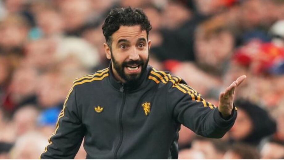 Ruben Amorim, treinador do Manchester United