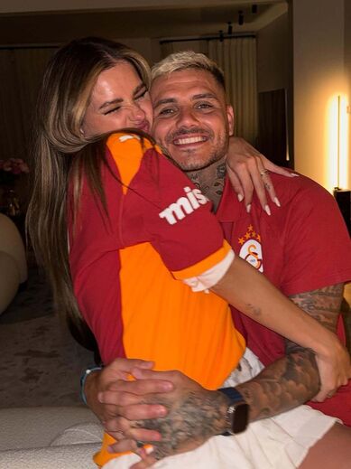 China Suárez e Mauro Icardi