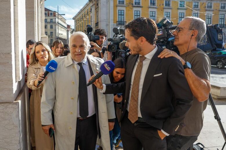 O antigo juiz, Rui Rangel, à chegada ao Supremo Tribunal de Justiça