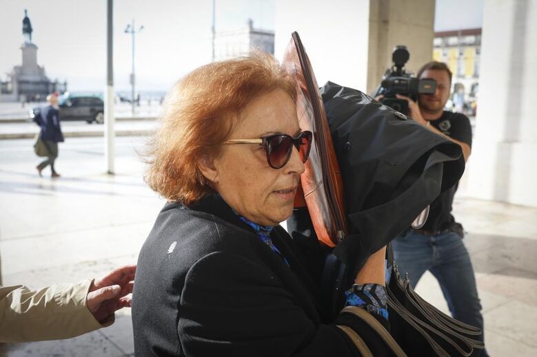 A antiga magistrada Fátima Galante à chegada ao Supremo Tribunal de Justiça