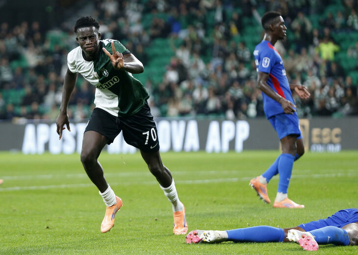 Salvador Blopa, com um bis, foi destaque na Allianz Cup entre os estreantes