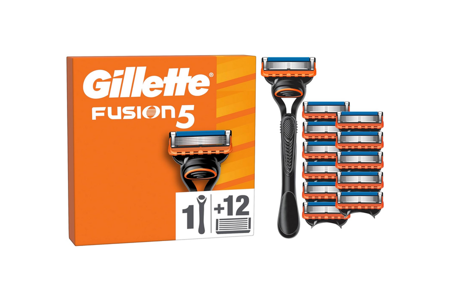 Máquina e 12 recargas Gillette Fusion5 