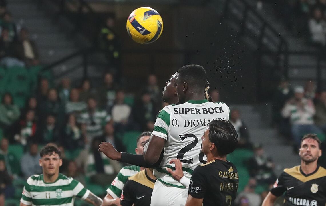 Diomande desgastado em jogo