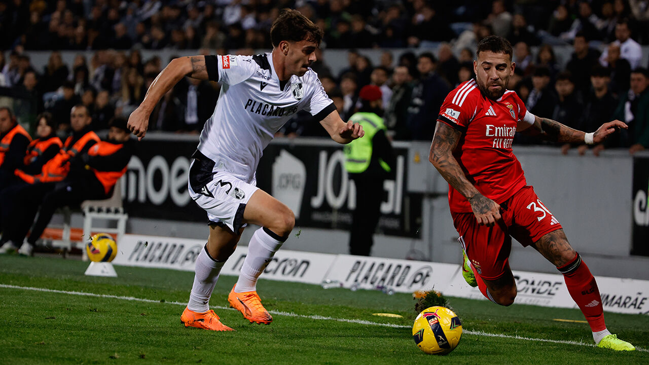 V. Guimarães e Benfica disputam a partida
