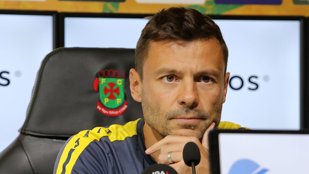 Filipe Cândido, treinador do P. Ferreira