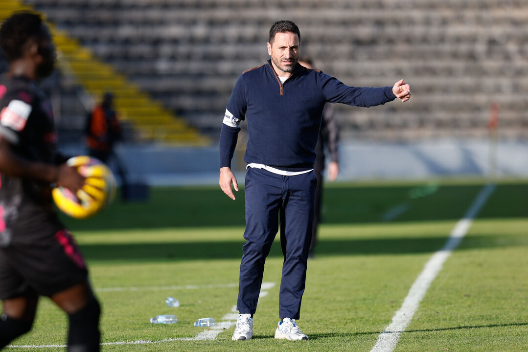 Vasco Matos, treinador do Santa Clara