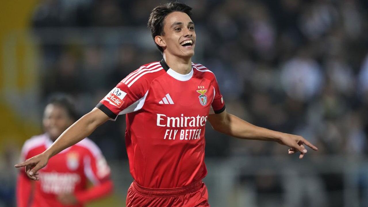 João Veloso marcou pelo Benfica, Coelho prevê futuro brilhante