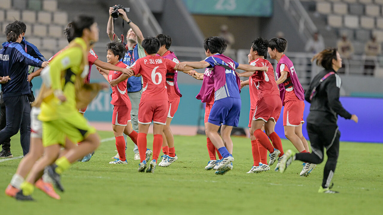 Coreia do Norte avança para as meias-finais do Mundial sub-17, após vitória sobre o Japão