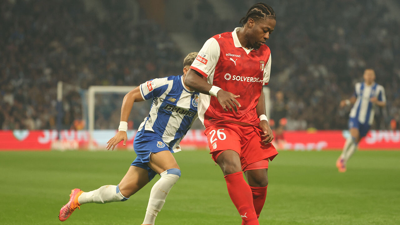 Jogo entre FC Porto e Sp. Braga no Estádio do Dragão