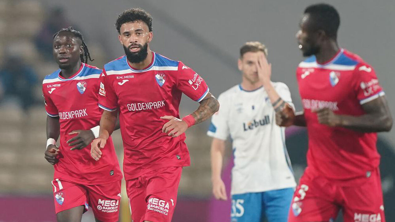 Pablo marcou o único golo do Gil Vicente frente ao Santa Clara