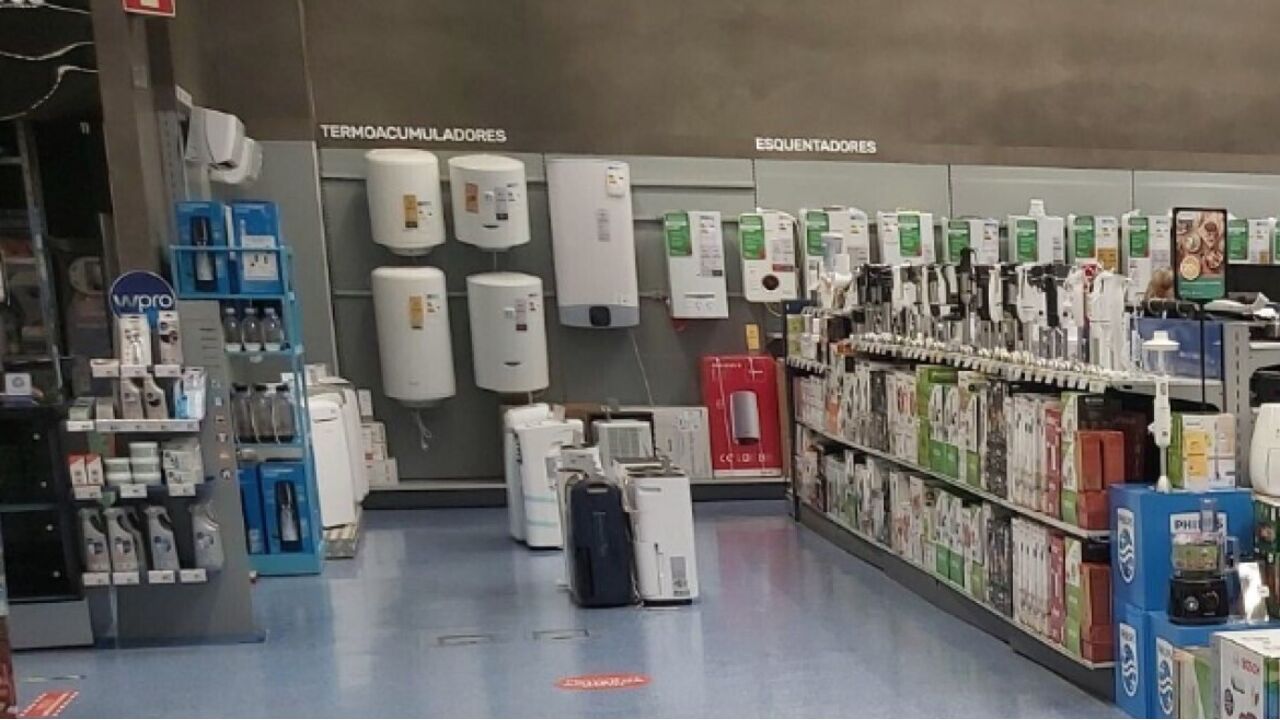 Loja vende termoacumuladores e esquentadores