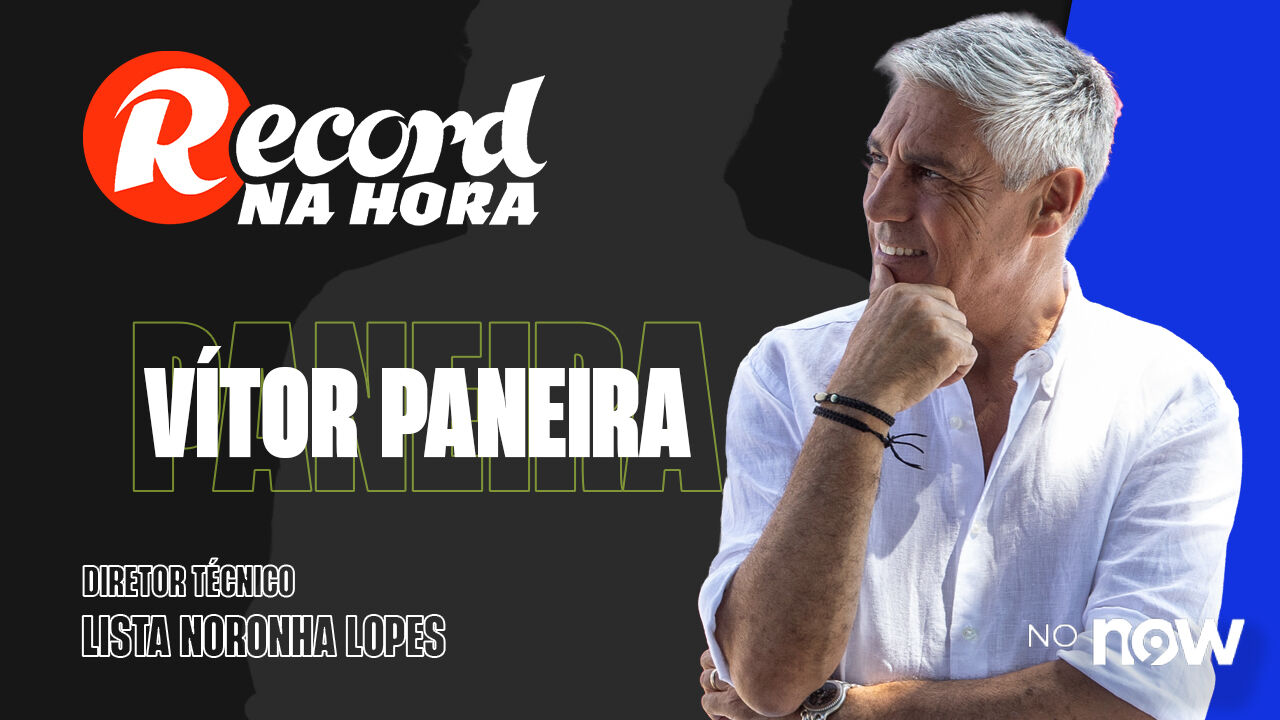Vítor Paneira é convidado do 'Record na Hora'