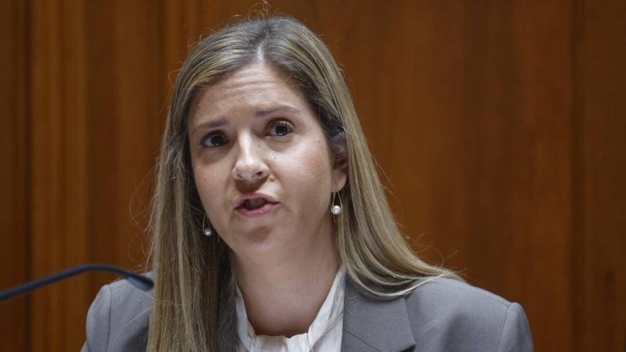 Margarida Balseiro Lopes, ministra da Cultura, Juventude e Desporto