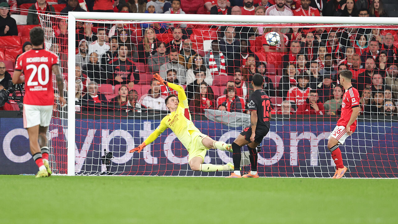 Benfica perde na Champions League; sexto jogo sem vencer agrava crise