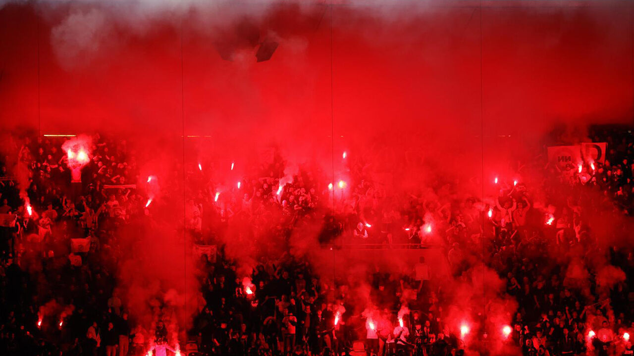 Multa para o Benfica por pirotecnia utilizada pelos adeptos em Guimarães