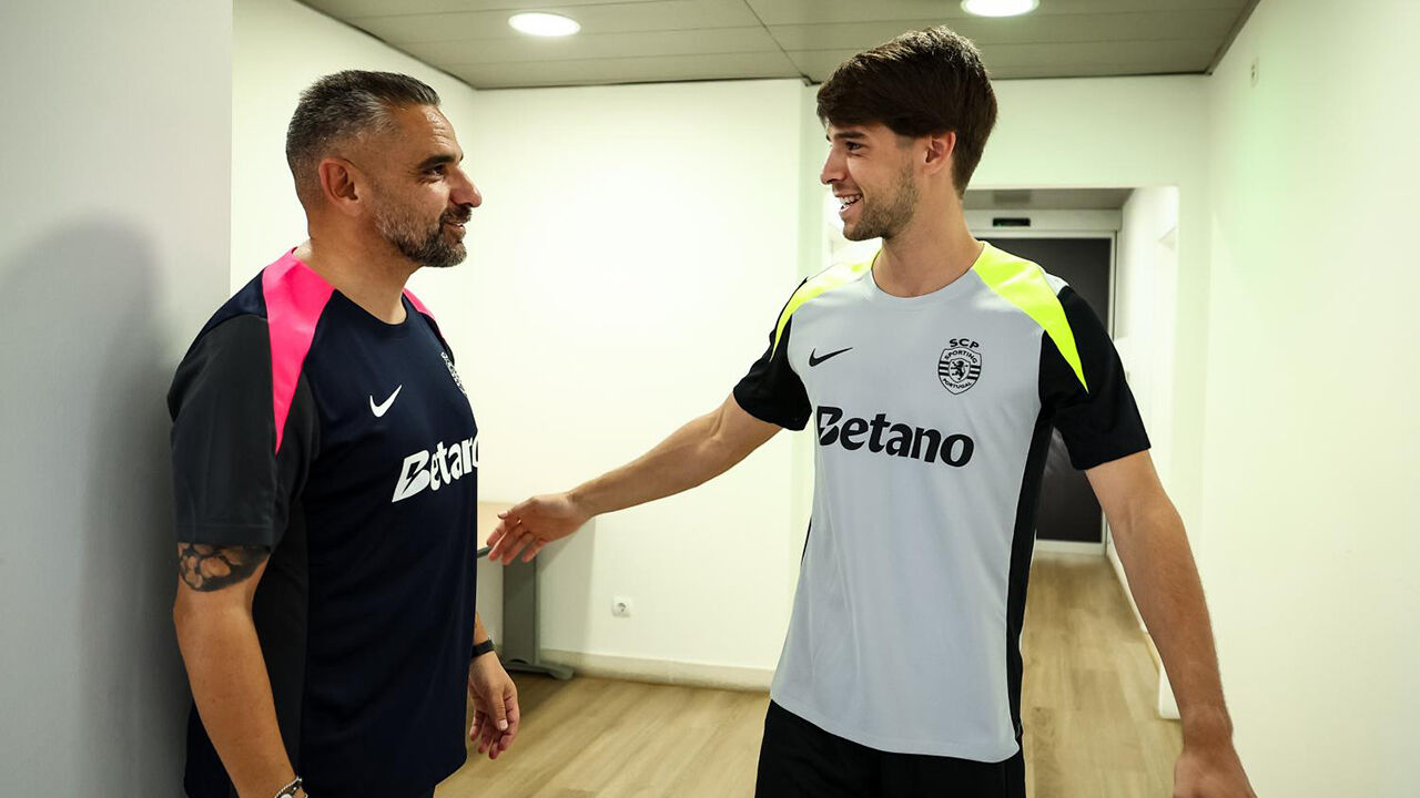 Daniel Bragança perto de voltar aos treinos do Sporting após lesão grave