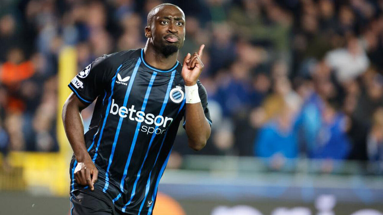 Carlos Forbs, avançado do Club Brugge