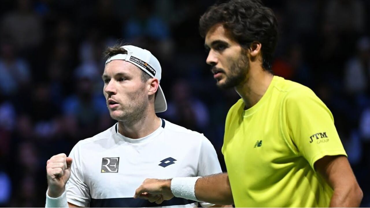 Francisco Cabral disputa final de pares em Atenas com Lucas Miedler