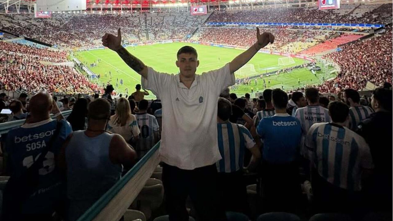 Adepto do Racing viaja para o Rio com 50 dólares para ver a Libertadores