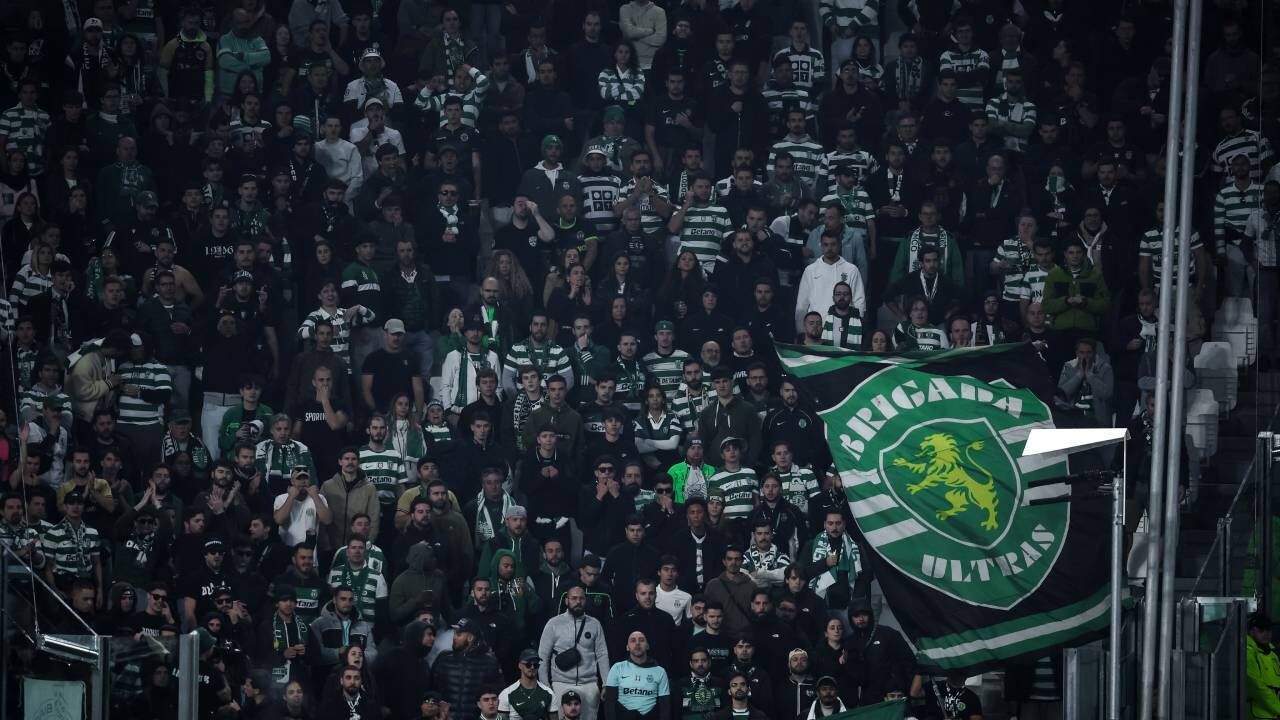 Claques do Sporting têm marcado presença nas bancadas