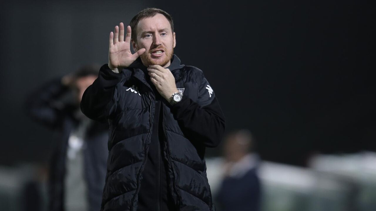 Ian Cathro, treinador do Estoril
