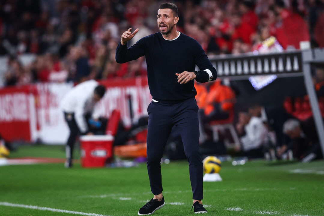 Gonçalo Brandão satisfeito com o empate na Luz