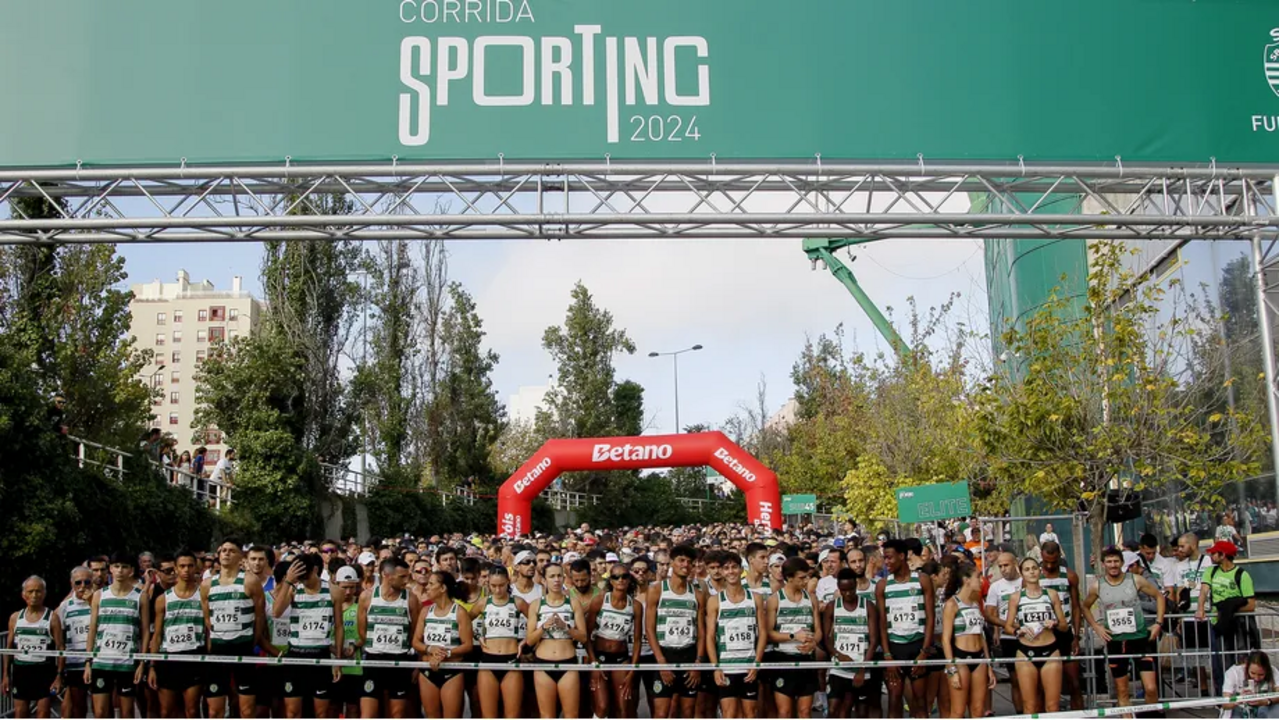 Corrida do Sporting 2024: milhares de pessoas nas ruas de Lisboa