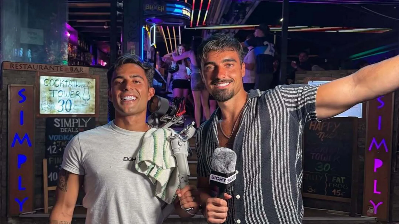 Miguel Moreira da Cruz e Afonso Simão, co-fundadores da Eight, uma nova app de dating portuguesa