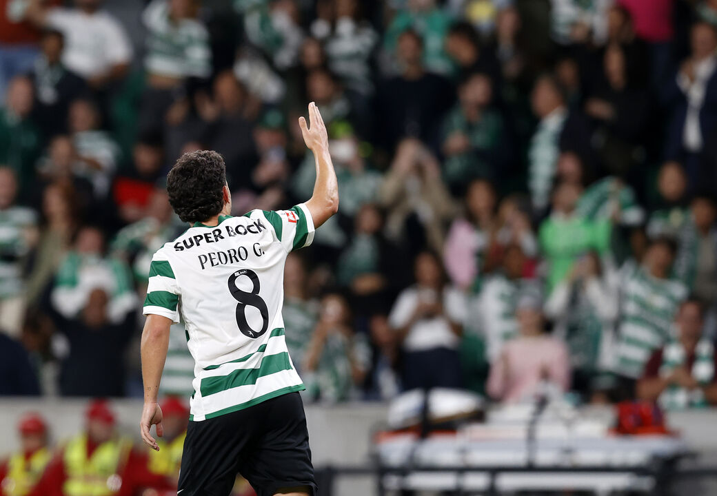 Pote celebra golo no 3-0 em Moreirense, na jornada 6
