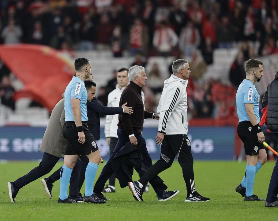 Mário Branco após o Benfica-Casa Pia