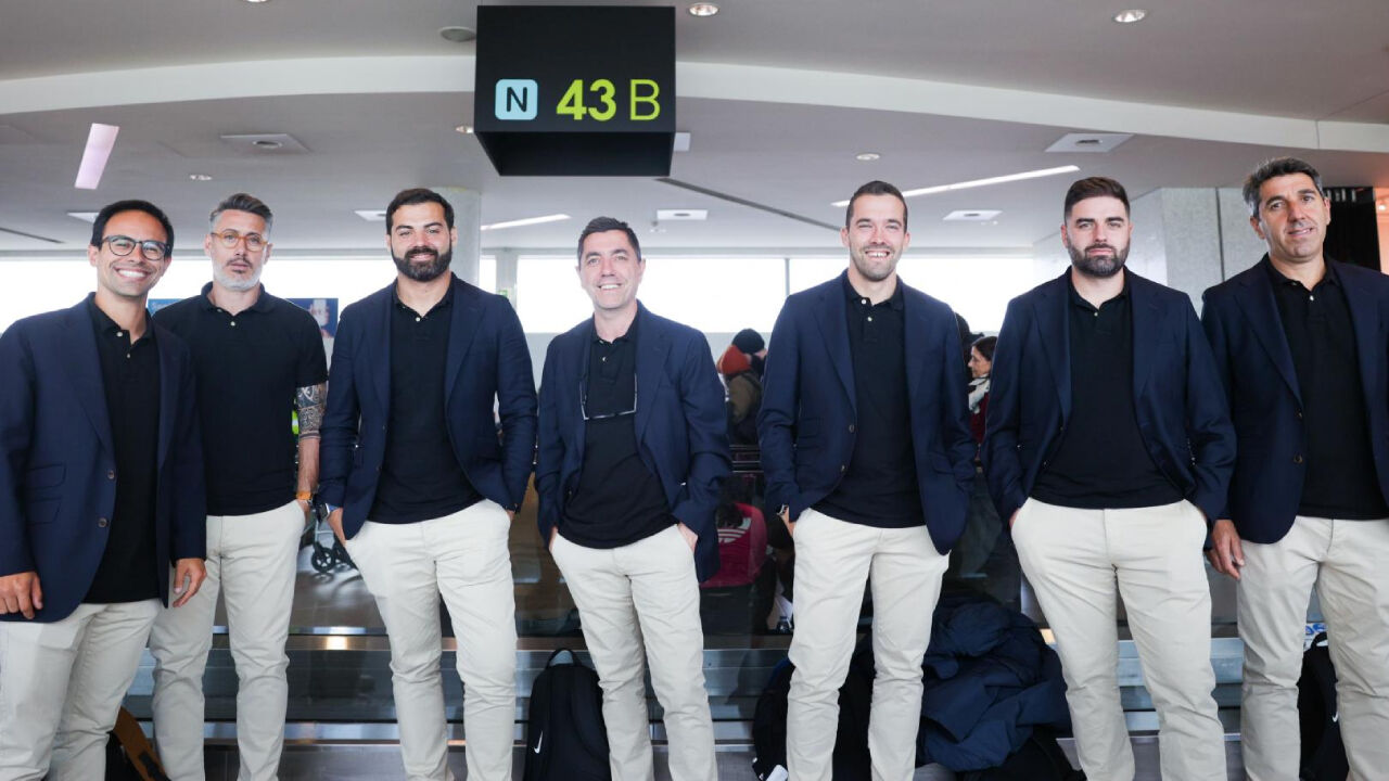 Equipa técnica do Sporting liderada por Micael Sequeira 