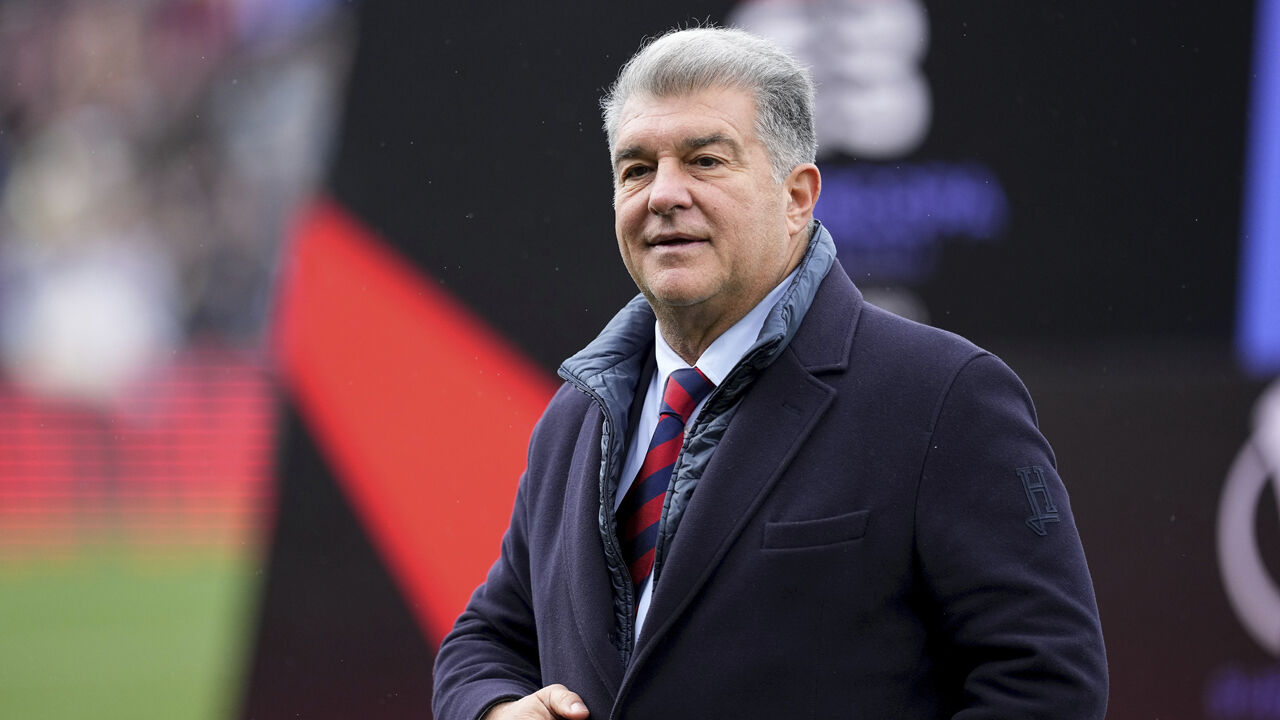 Laporta fala sobre a visita surpresa de Messi e mostra-se tranquilo quanto à polémica com Yamal