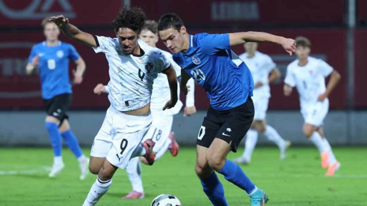 Portugal empatou com a Estónia