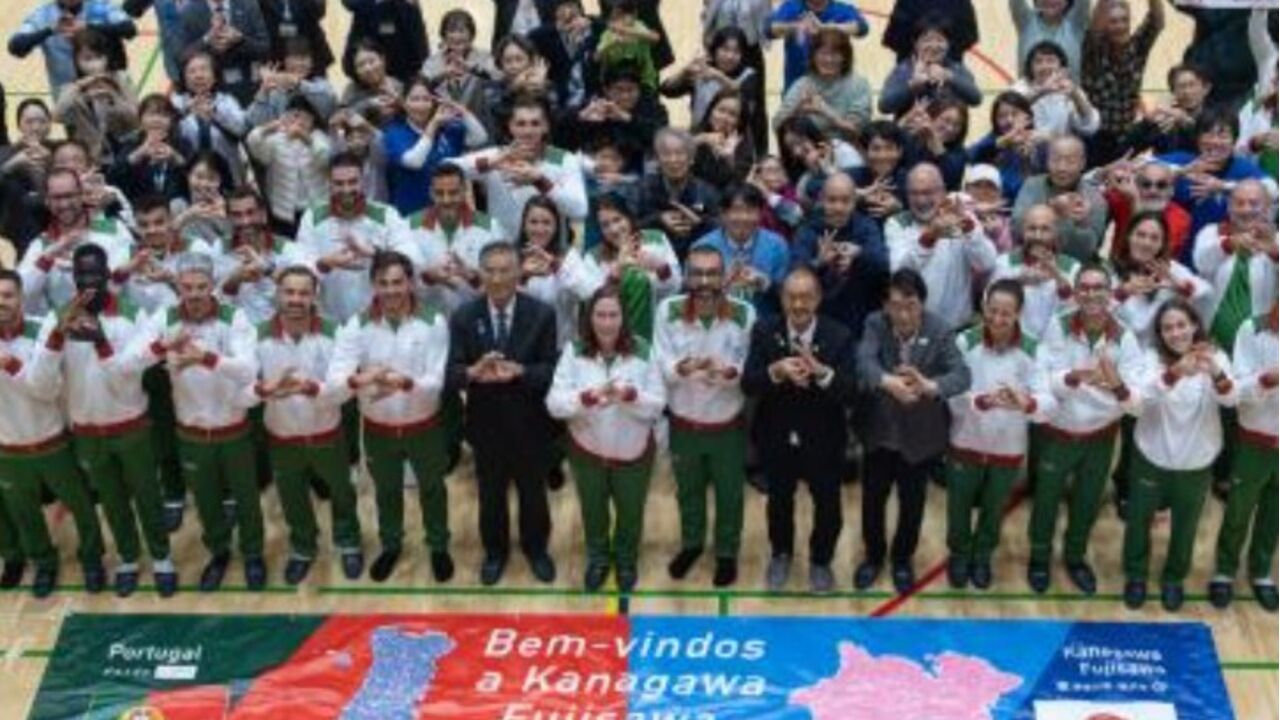 Delegação portuguesa nos Surdolímpicos de Tóquio 2025 recebe boas-vindas de Kanagawa e Fujisawa