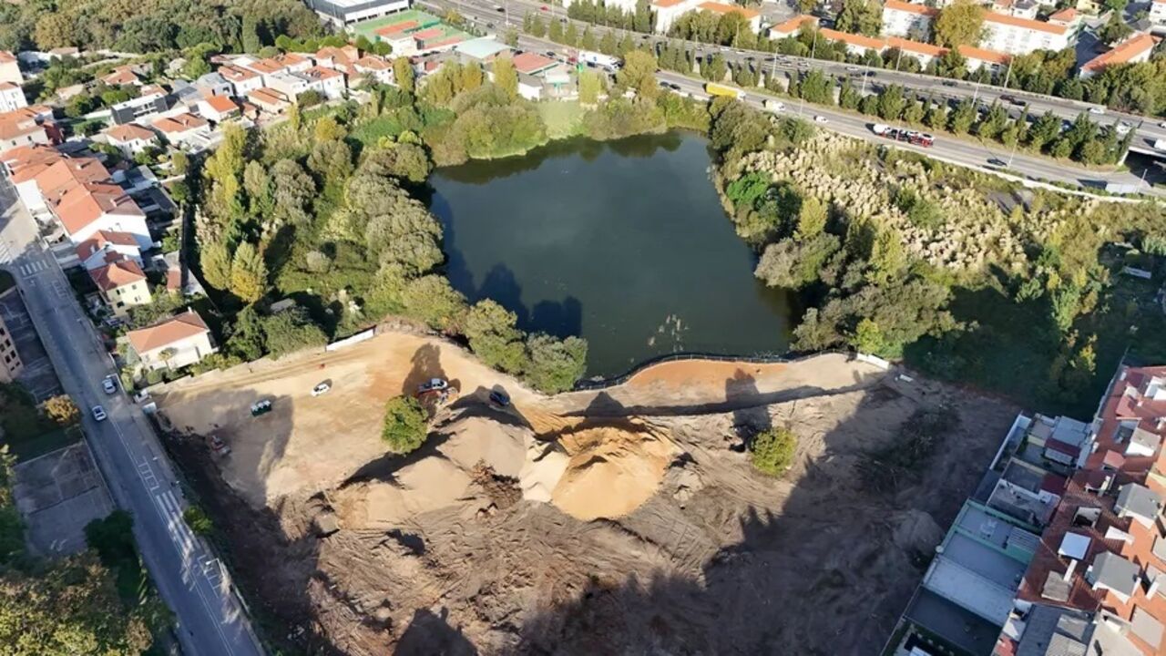 O projeto Lake Towers vai nascer nos terrenos do antigo estádio do Salgueiros
