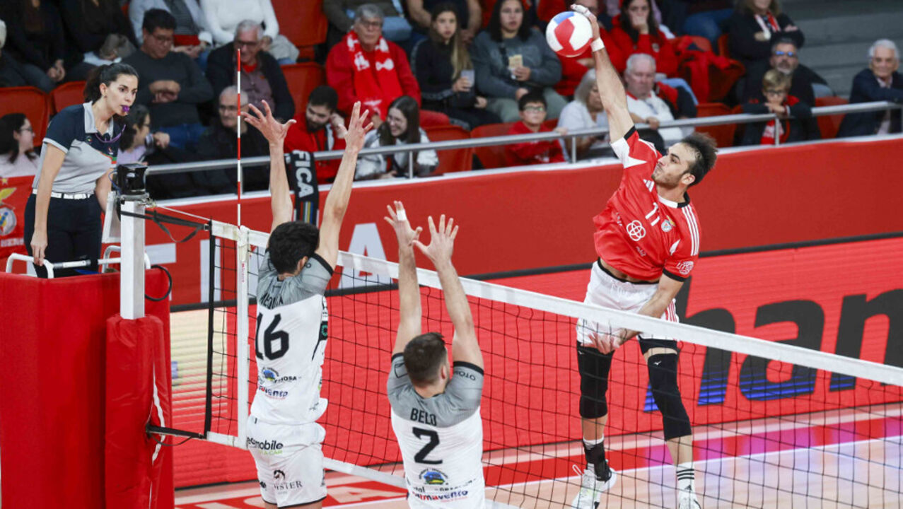 Benfica vence Ac. Espinho no jogo da 5.ª jornada do campeonato